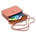 Women Hasp Mini Shoulder Bags PU Leather Phone Bags Case Crossbody Bags