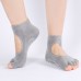 Women Open back Toe Yoga Sock Non  slip Five  finger Socks