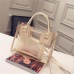 Transparent  Crystal Bag Celeb Tote Sandy Beach Bag Shoulder Handbag