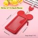 Women Cute Animal Shape Lanyard Phone Wallet Card Holder Coin Purse Neck Bag for 4 7 5 5in Phones