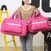 Casual Travel Waterproof Portable Storage Bag Luggage Bag Handbag Shoulder Bag