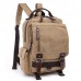 Women Men Canvas Chest Bag Travel Backpack School Bag