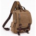 Women Men Canvas Chest Bag Travel Backpack School Bag