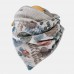 Women Thickened Warmth Shawls Leaf Print Pattern Autumn Winter Long Multi  purpose Scarves Scarf Neckerchief