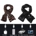 USB Electric Heating Velvet Scarf Shawl Electric Heating Scarf