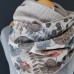 Women Thickened Warmth Shawls Leaf Print Pattern Autumn Winter Long Multi  purpose Scarves Scarf Neckerchief