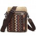 Women Vintage National Style Canvas Casual Crossbody Shoulder Bag