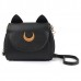 Sweet Women’s Crossbody Bag Shoulder Bags With Moon Print and Ear Pattern Design