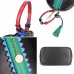 Women National Retro Mini  Shoulder Bag PU Leather Tassel Decoration Shell Handbag